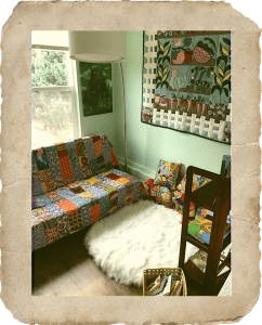 Reading center framed